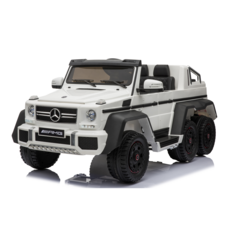 벤츠 지바겐 유아 전동차 AMG G63 6X6, 화이트, 1개
