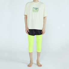 soleil 男士寬鬆版 Sandy 短袖 + Dani 海灘褲 + 七分水上運動緊身褲 防磨衣套裝