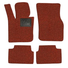 포시즌 차량용 코일카매트 확장형 1+2열, 2014~ 미니 쿠퍼 5도어 3세대 F55, 레드