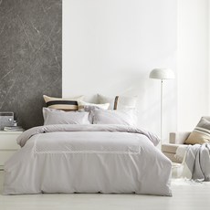 Bianca花紋刺繡棉質被套枕套組