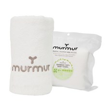 MURMUR 竹節棉毛巾, 單色, 1入