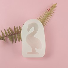 한나스 트로피컬 플라밍고 실리콘몰드 소, 혼합색상