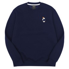okstar 男女通用 包包三花貓刺繡 特厚雙面棉 大學T 4SSP008