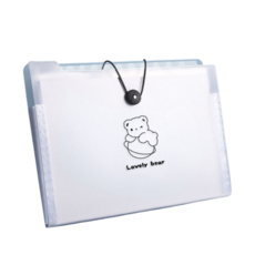 민생득템 귀염뽀짝 여러 파일 보관 가능한 파일 케이스 14, 혼합색상, 1개