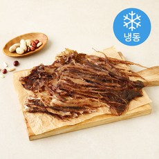 해맑은푸드 껍질벗겨 더 말랑한 조미오징어다리 (냉동), 1개, 200g(중)
