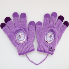 WINGHOUSE 孩童冰雪奇緣2觸控針織手套