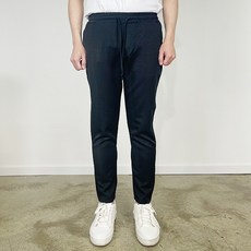 TwoDiocean 男性鬆緊腰帶九分休閒褲