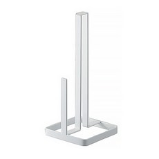 廚房紙巾收納架, 白色的, 1個