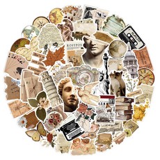 피어니스트 노트북 캐리어 패션 스티커 세트 jw 4, 혼합색상, 1세트