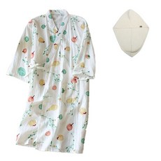 頂級浴袍 + 乾髮巾套組 L YP44, 類型1, 1套