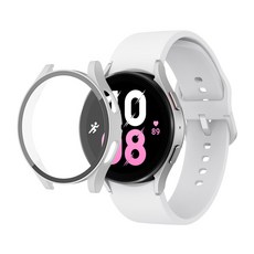 스페이스쉴드 9H 강화유리 올인원 스마트워치 케이스, 화이트