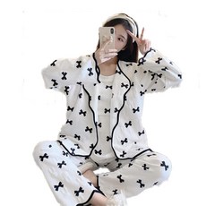 Minsung Company 雲朵國度孕婦睡衣上下套裝