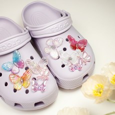 絲綢蝴蝶鞋配件配件 10p 套組