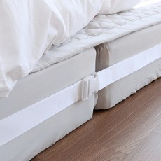 BOWELL 家庭床床墊固定連接帶, 白色