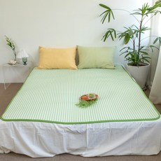 바자르 3차원 입체구조 바람송송 에어쿠션 패드, 그린