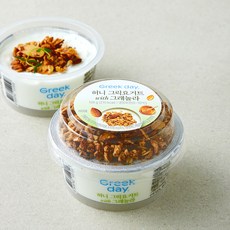 그릭데이 허니 그릭요거트 with 그래놀라, 108g, 1개