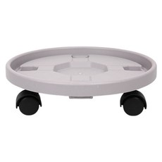 소프트홀릭 과습방지 이동식 화분 받침대, 그레이