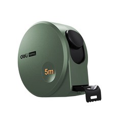 deLi 得力 居家系列 捲尺 綠色, 1個, 5m