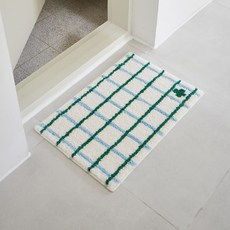 쁘리엘르 자카드 발매트, 디어그린