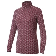 applerind 女款長袖高領印花上衣 AFRWSP01