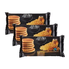 All-Bio 蜂蜜夾心荷蘭煎餅, 175g, 3包