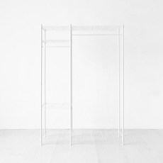 마켓비 아리모 선반행거 2단, 화이트