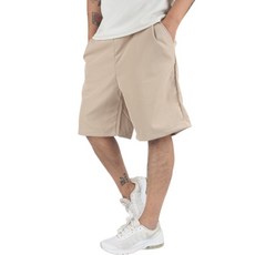 후리스타일 남성용 코튼 원턱 루즈 반바지 HRPR_천무열