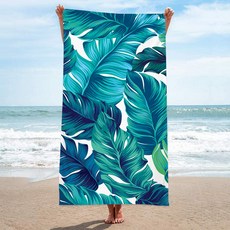 unhave 夏季派對沙灘巾 70 x 150 cm, 1個, 31 草葉