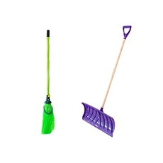 호미닷컴 원터치 넉가래 + 원터치 도로비, 1세트