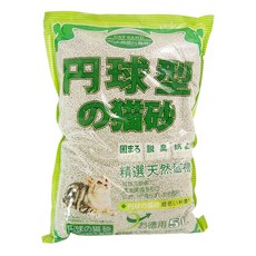 球型貓砂 粗, 5L, 1袋, 無香味