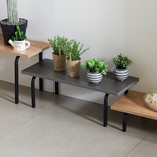 View 600 中型花盆架, 灰色, 1層