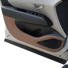 達奧托 汽車車門保護套 防刮 改裝 保護用品 4件組, 現代 全新Genesis G80 2020年 4月~, 棕色