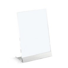 修復壓克力菜單板支架垂直銀色, 1個