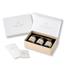 HONEY BY HONEY 蜂蜜罐禮盒 洋槐蜂蜜 380g+野花蜜 380g+栗子蜂蜜 380g+禮品袋, 1組