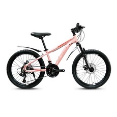 알톤스포츠 라임스톤 22D MTB 자전거 미조립, 살몬핑크, 147cm, 1개