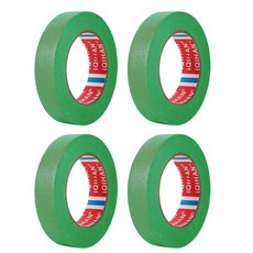 iQIHAN Dada 彩色紙膠帶 綠色 25 mm x 20 m, 4個