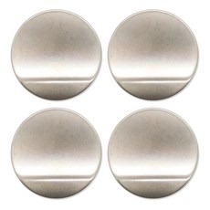 ButtonKing 金屬鈕扣 Biti 23mm, 4個, 素面鎳