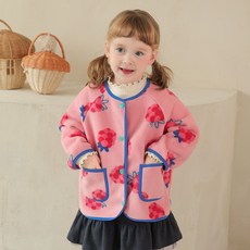 mollimelli 兒童New Pink Berry刷毛外套