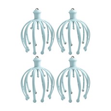 小麥購物 18爪頭部按摩器 G536 125g,4個,天青藍