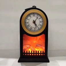 홈마인 불멍 벽난로 무드등, 블랙 08 SP-14