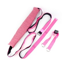 門掛式瑜珈帶 RD_764, 桃紅色