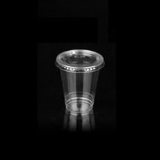 마켓맨 일회용컵 + 플랫 뚜껑 세트, 220ml, 1개입, 200세트
