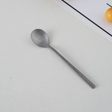 아메리칸로드 빈티지 304 스테인레스 캠핑식기 티스푼 HR3289, 실버, 1개