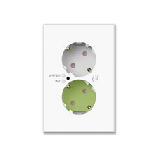 Wonha Ti1低功率自動切斷2孔插座, 1個