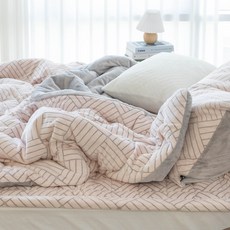 HaemilHome 5mm超細纖維斜紋寢具組