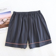 스타 임부 통기성 스트립 포인트 잠옷 반바지