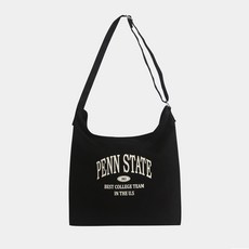 SHOOPEN 賓州州立大學棉質斜背環保袋 HPABTD4902