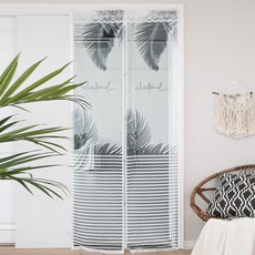 BEBEDECO Mono Weekend 優質一體式磁吸蚊帳 120 x 210cm, 黑色