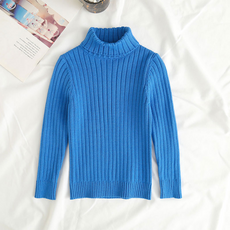 ORANGEDAMOM 兒童羅紋高領針織衫