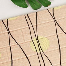 피어니스트 쿠션 접착 겨울 벽지 5p, 09번